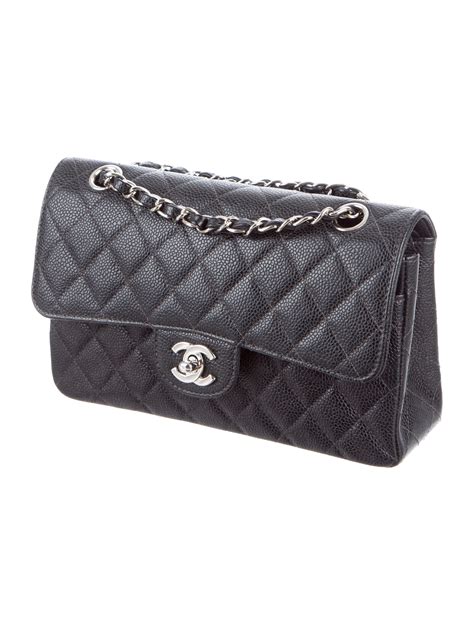 chanel classic caviar mini bag|Chanel Caviar Classic Small Double Flap Bag .